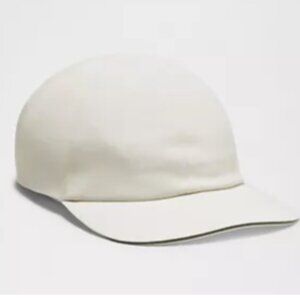 Lululemon fast n free HAT BONE WHITE CREAM BRAND NEW SOLD OUT SMALL MEDIUM NWT